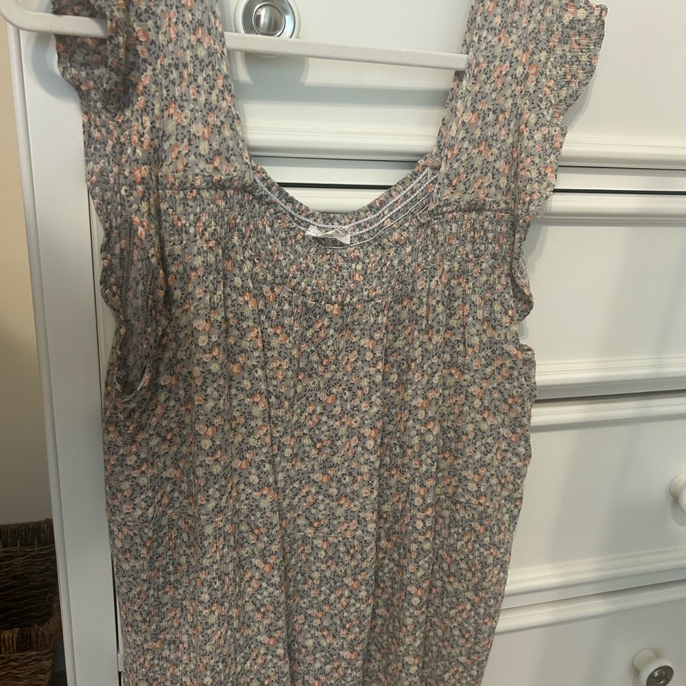 Chic Soul Multicolor Floral Blouse